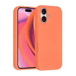 TUNIQ iPhone 17 hoesje - Full Silicone - Oranje