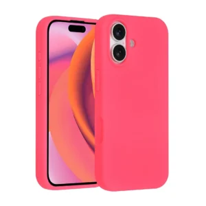 TUNIQ iPhone 17 hoesje - Full Silicone - Felroze